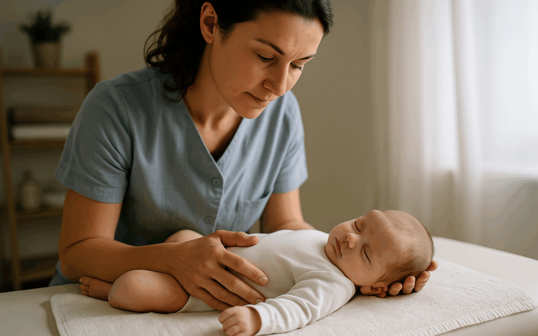 Comment se déroule une séance d’ostéopathie pour un nourrisson ?